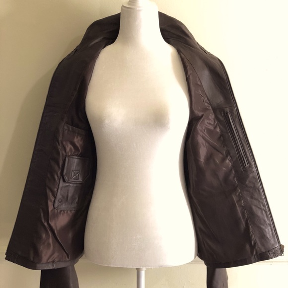 Rem Garson Chocolate Brown Genuine Leather Jackey - Picture 11 of 12